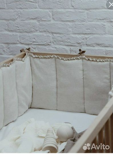 Мягкие бортики в кроватку