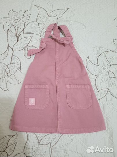 Джинсовый сарафан для девочки