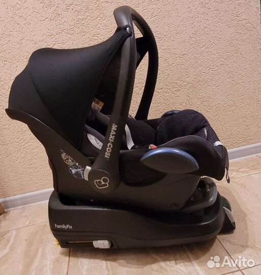 Автолюлька maxi cosi pebble с базой