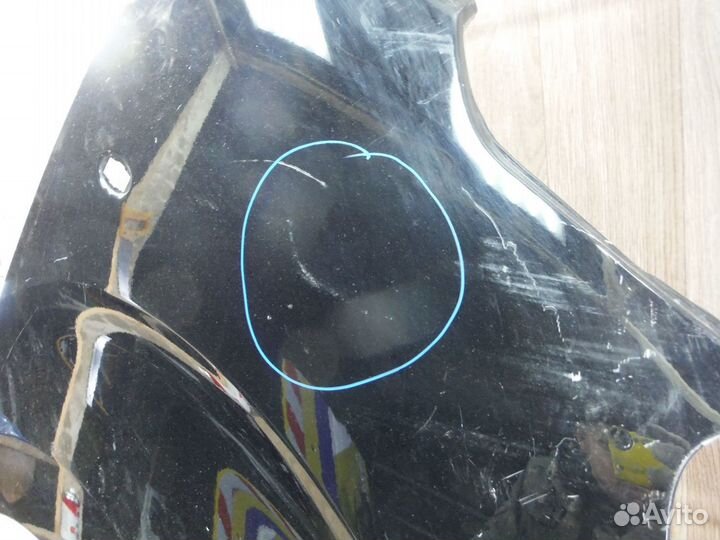 Крыло переднее правое №22 peugeot Traveller 2018