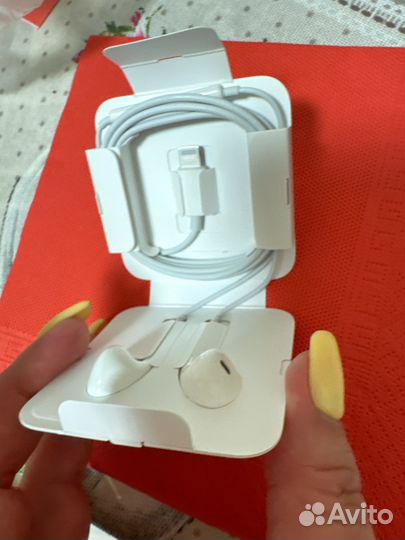 Наушники apple проводные