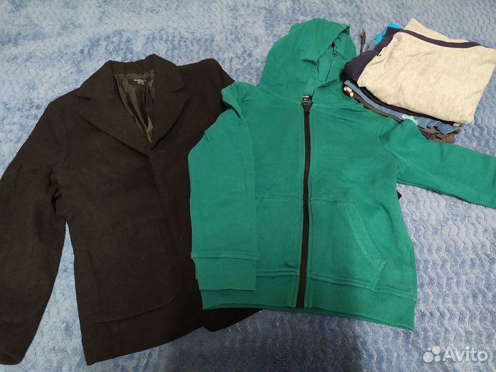 Вещи пакетом мальчику 122-130