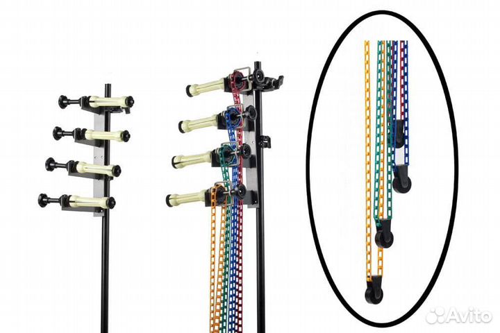 Система подъёма 4-х фонов (бумажных) B-4W grifon