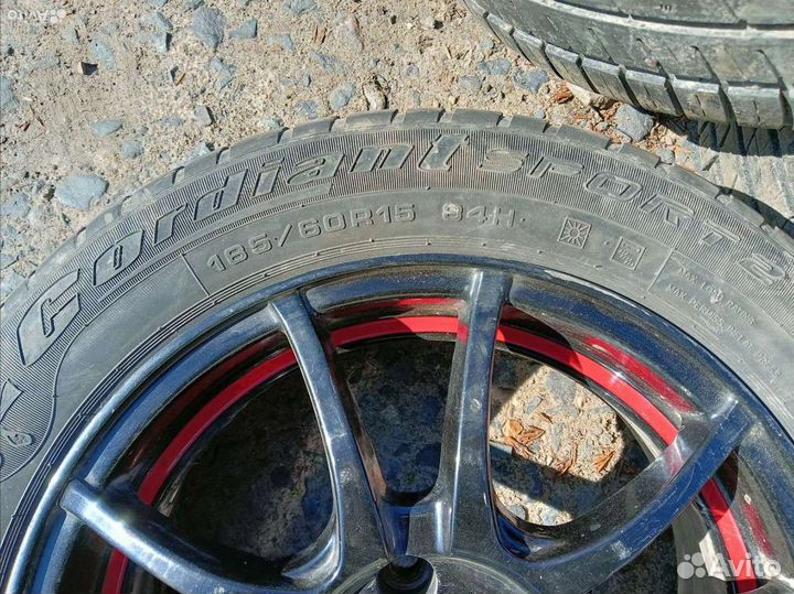 R15 Cordiant Sport 2 185/60, PCD 4x100 DIA 60.1