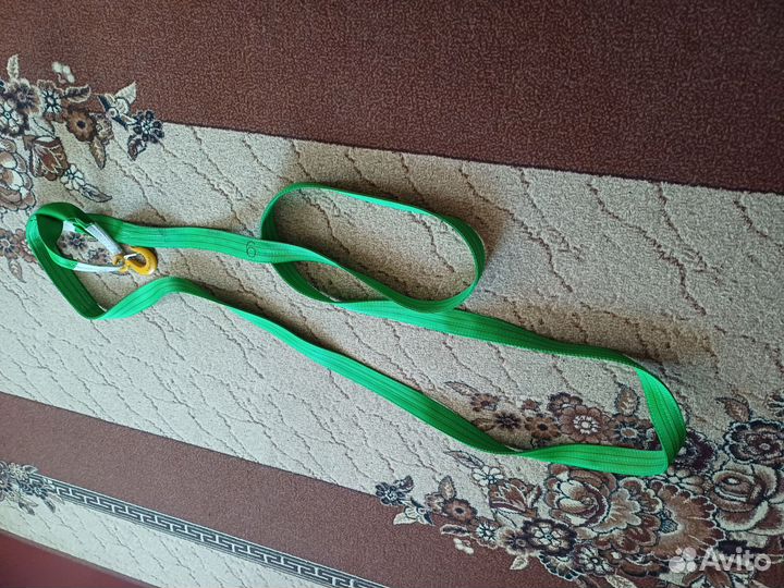 Усилинный буксировочный ремень 10т