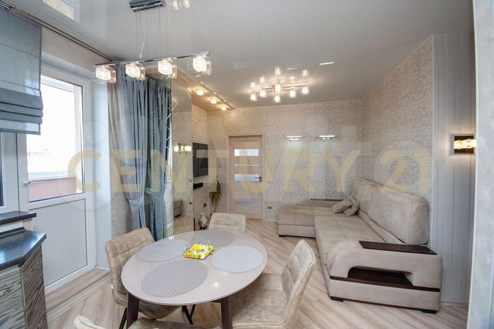 4-к. квартира, 93 м², 11/21 эт.