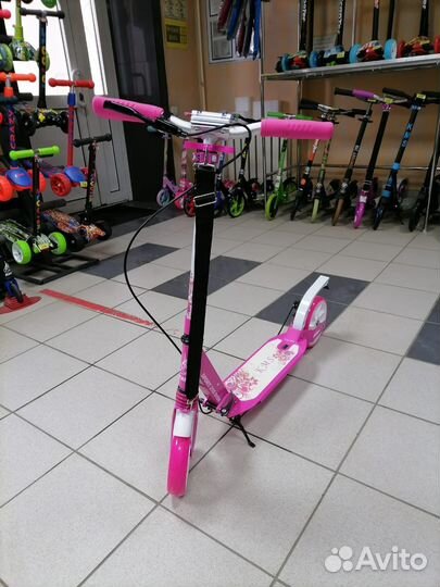 Самокат KMS с тормозом