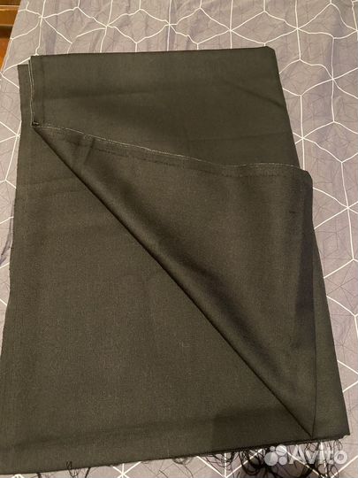 Ткань плотная шерсть черная