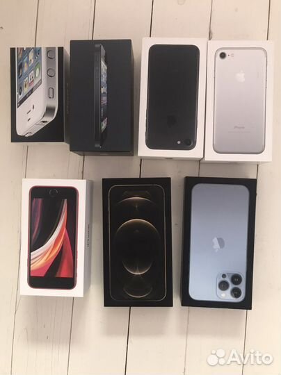 Коробка для iPhone 4,5,7, 12,13, se