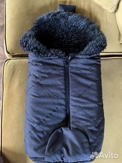 Зимний конверт из натуральной овчины