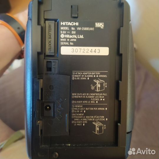 Видеокамера кассетная Hitachi VM 2580 Е