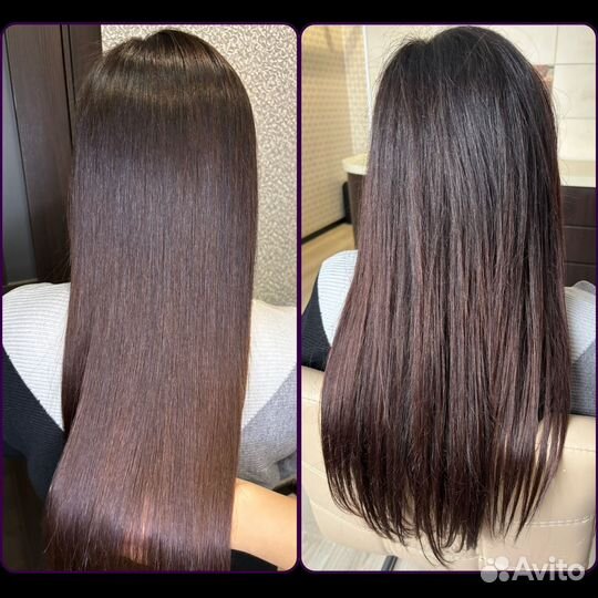 Кератиновое выпрямление, ботокс