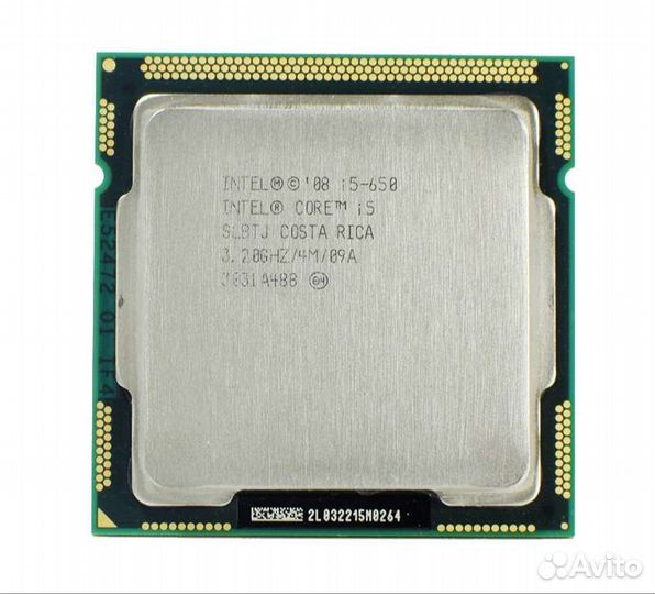 Процессоры core i5, core i3 (lga 1156, 1155)