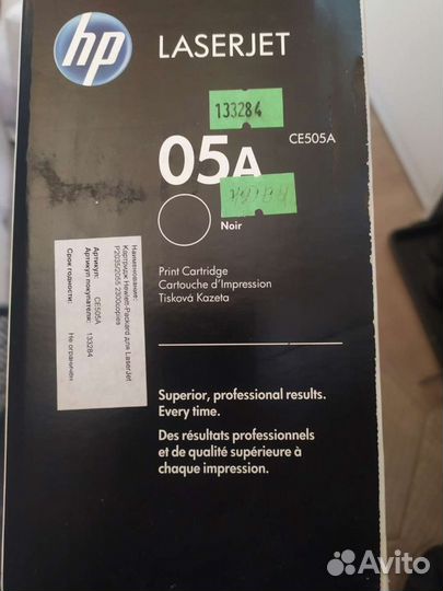 Картридж hp 05a ce505a