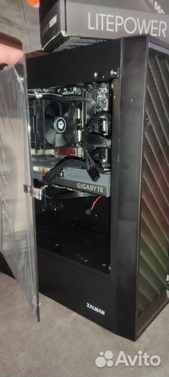 Игровой пк i3 10105F+GTX 1660