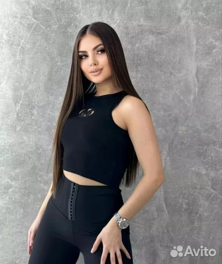 Леггинсы с высокой талией/размер единый: 46-48-50