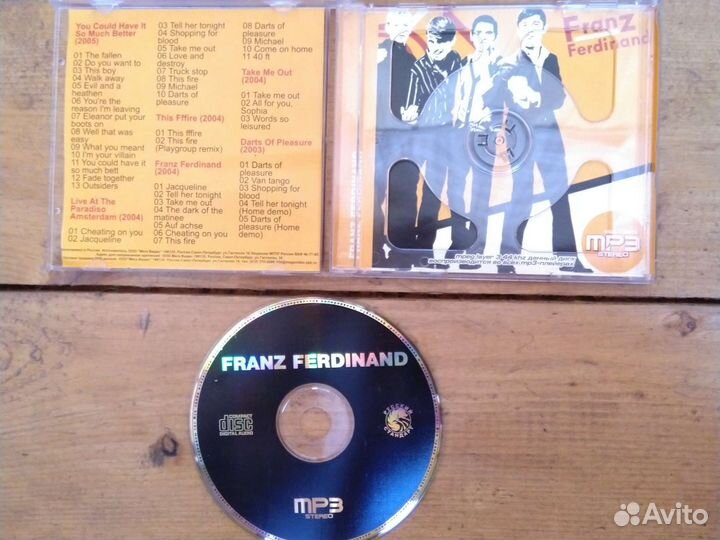 Диски Franz Ferdinand - CD, DVD, mp3