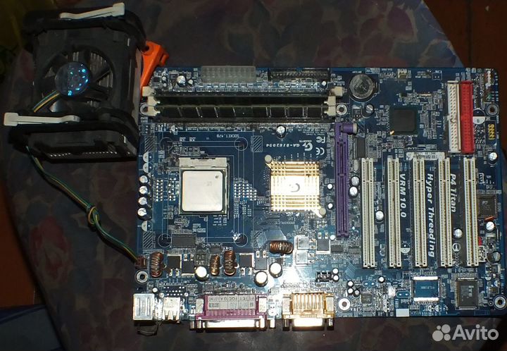 Материнская плата socket 478