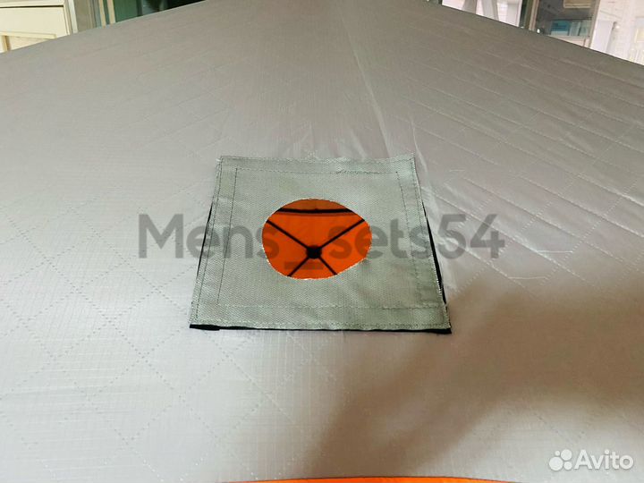 Зимняя палатка куб 3слоя 200х200х215см с дымоходом