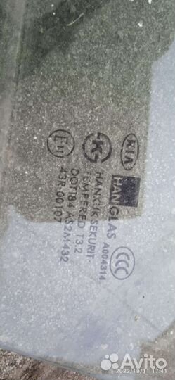 Стекло водительское Киа Спектра 2002-2011