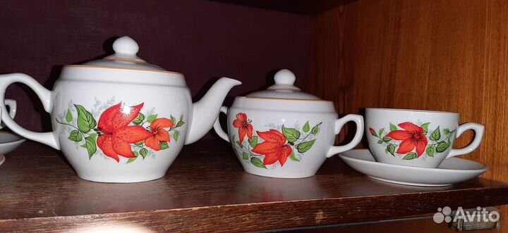 Чайный набор новый