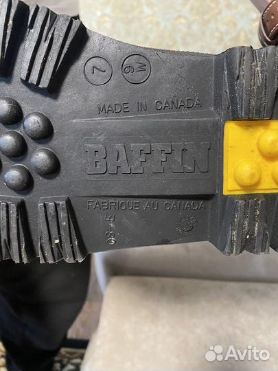 Зимние сапоги baffin