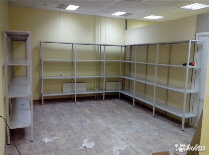 Стеллажи металлические