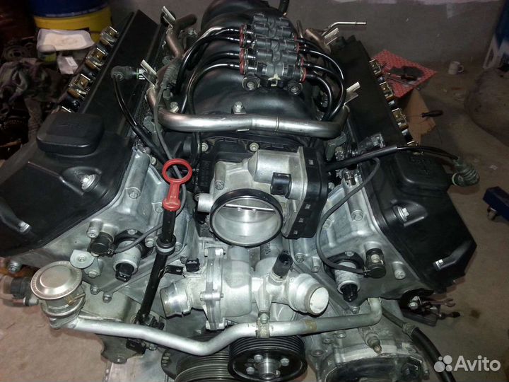 Мотор в разборе