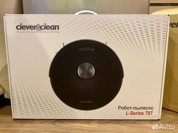 Робот-пылесос Clever&Clean L-Series 707 Новый