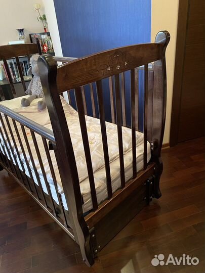 Детская кроватка Красная Звезда 120x60 Птички