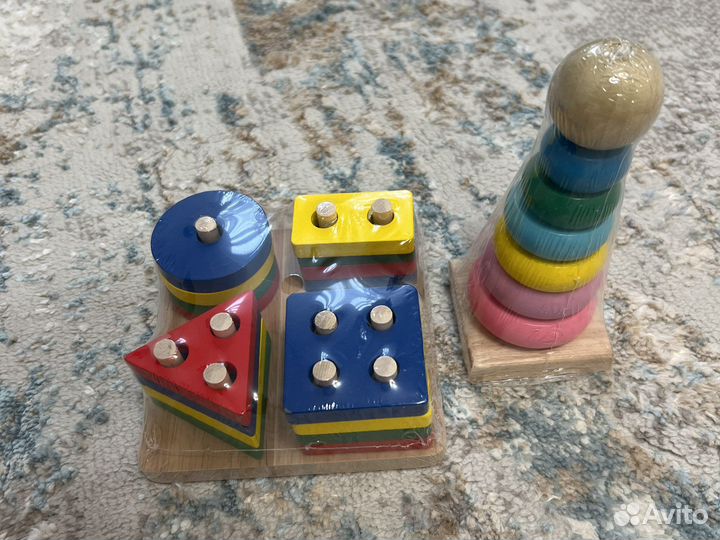 Деревянная пирамидка