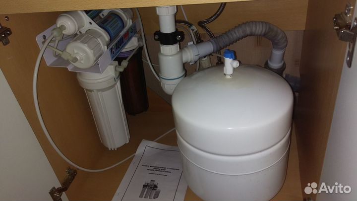 Фильтр AquaPro AP-580 +кран +бак под мойку