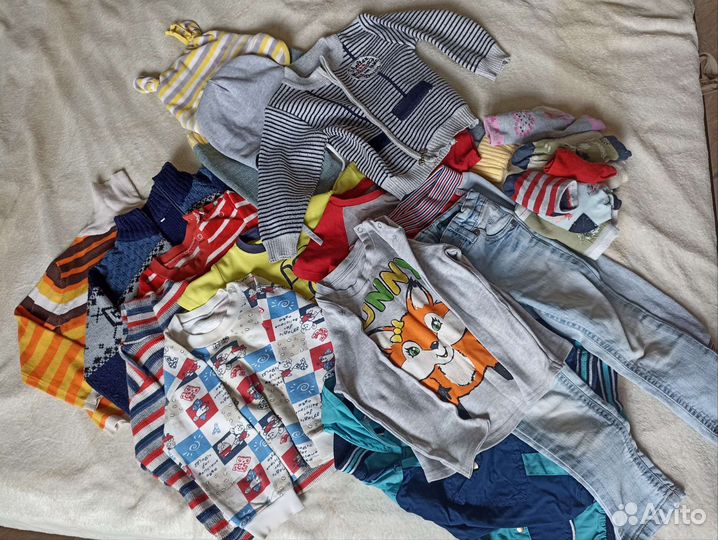 Вещи пакетом на мальчика 2 года