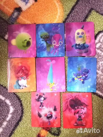 Карточки Тролли