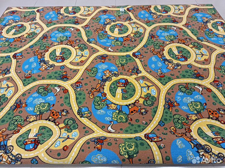 Палас детский 3 на 4 для мальчика девочки в дс