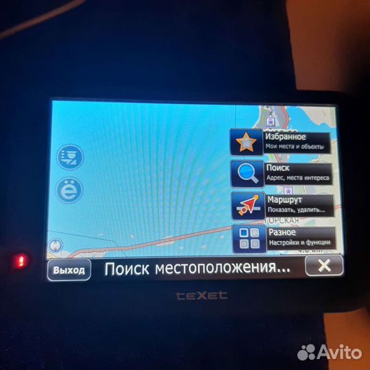 GPS-навигатор Texet TN-610