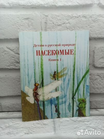 Детям о русской природе. Насекомые. Книга 1