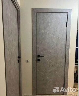 Двери межкомнатные Бетон