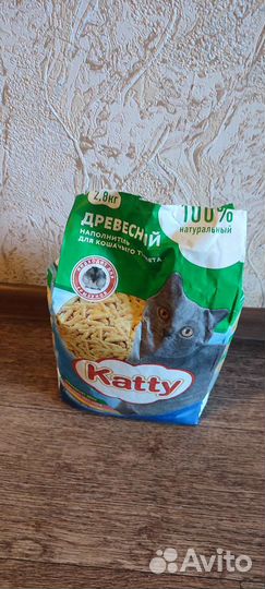 Наполнитель для кошачьего туалета древесный