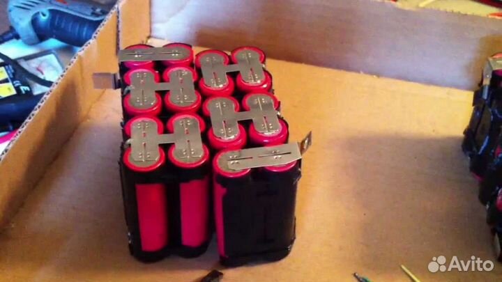 Замена акб на шуруповертах, гайковертах