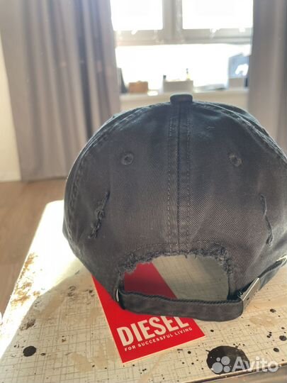 Кепка бейсболка diesel черная