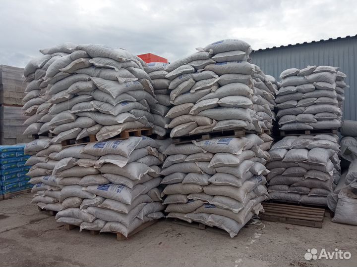Керамзит в мешках