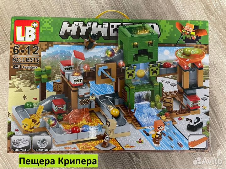 Конструкторы Minecraft разные локации