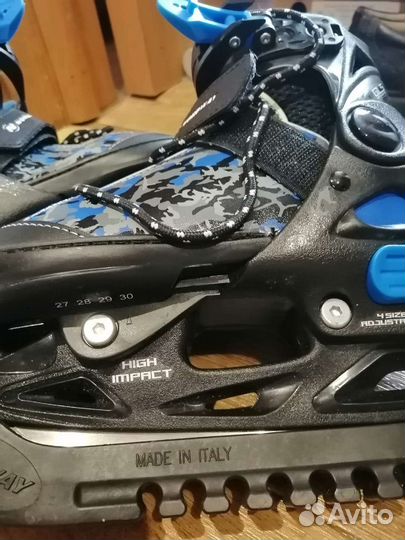 Коньки раздвижные