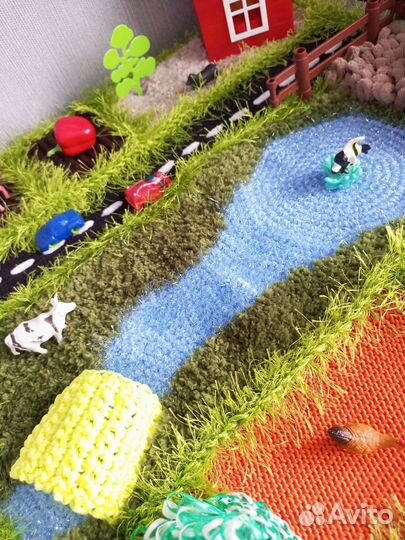 Тактильный логопедический коврик 