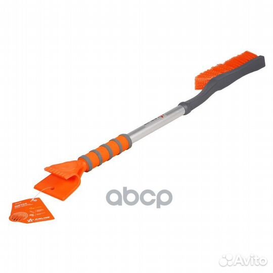 Щетка от снега и льда с мягкой щетиной + двойной