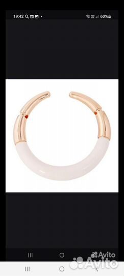 Колье чокер zara