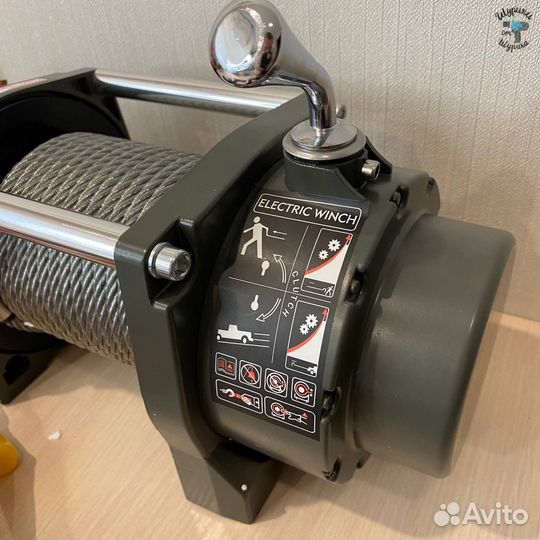 Лебедка electric winch 6000