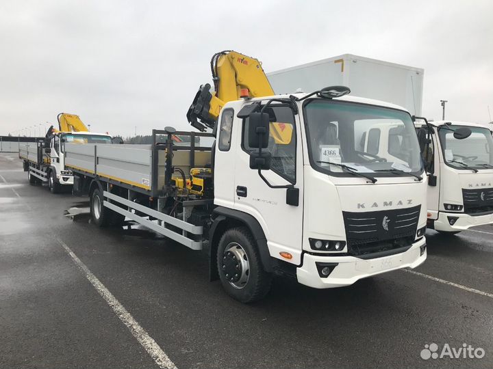 КАМАЗ Компас 12 с КМУ, 2024