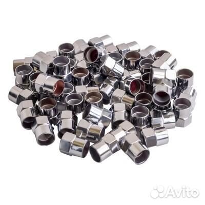 Колпачки на шинный вентиль, шестигранные, пластик